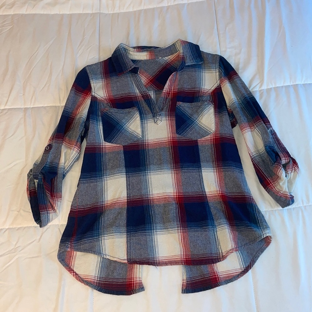 🔴SOLD🔴 Gingham Print Blouse